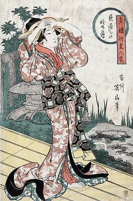 10943.Decoration Poster.Home interior.Wall art decor.Japanese Geisha.Oriental