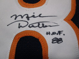 MIKE DITKA / NFL HALL OF FAME / AUTOGRAPHED CHICAGO BEARS CUSTOM JERSEY / COA image 4