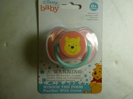 New Disney Baby Printed Pacifier with Cover - Disney Winnie the Pooh - $7.91