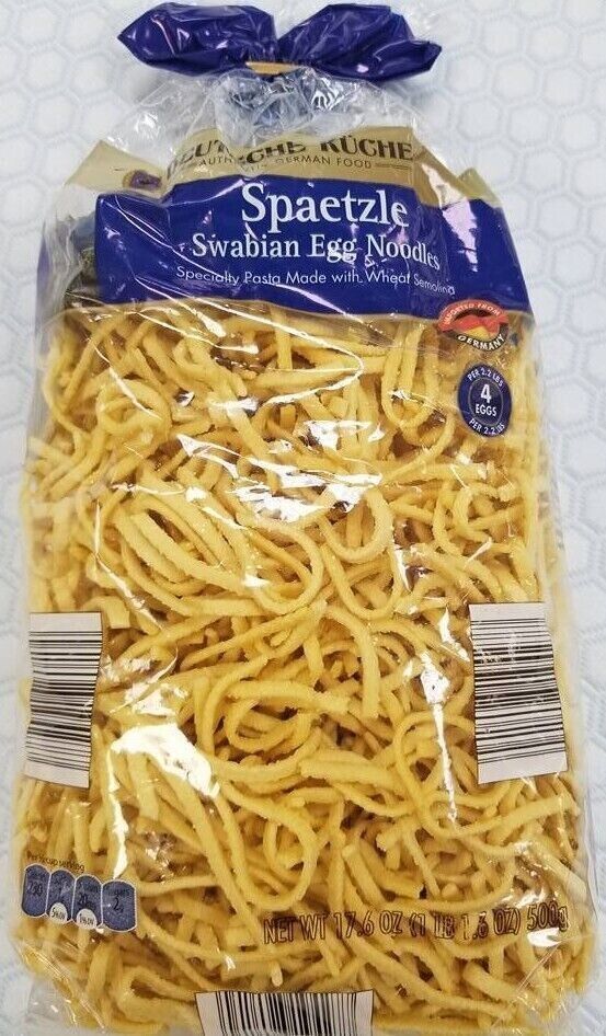 DEUTSCHE KÜCHE Spaetzle Swabian Egg Noodles Authentic German Food 17.6