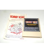 ATARI - DONKEY KONG GAME W/INSTRUCTION BOOKLET - TESTED GOOD - L252A - $17.59