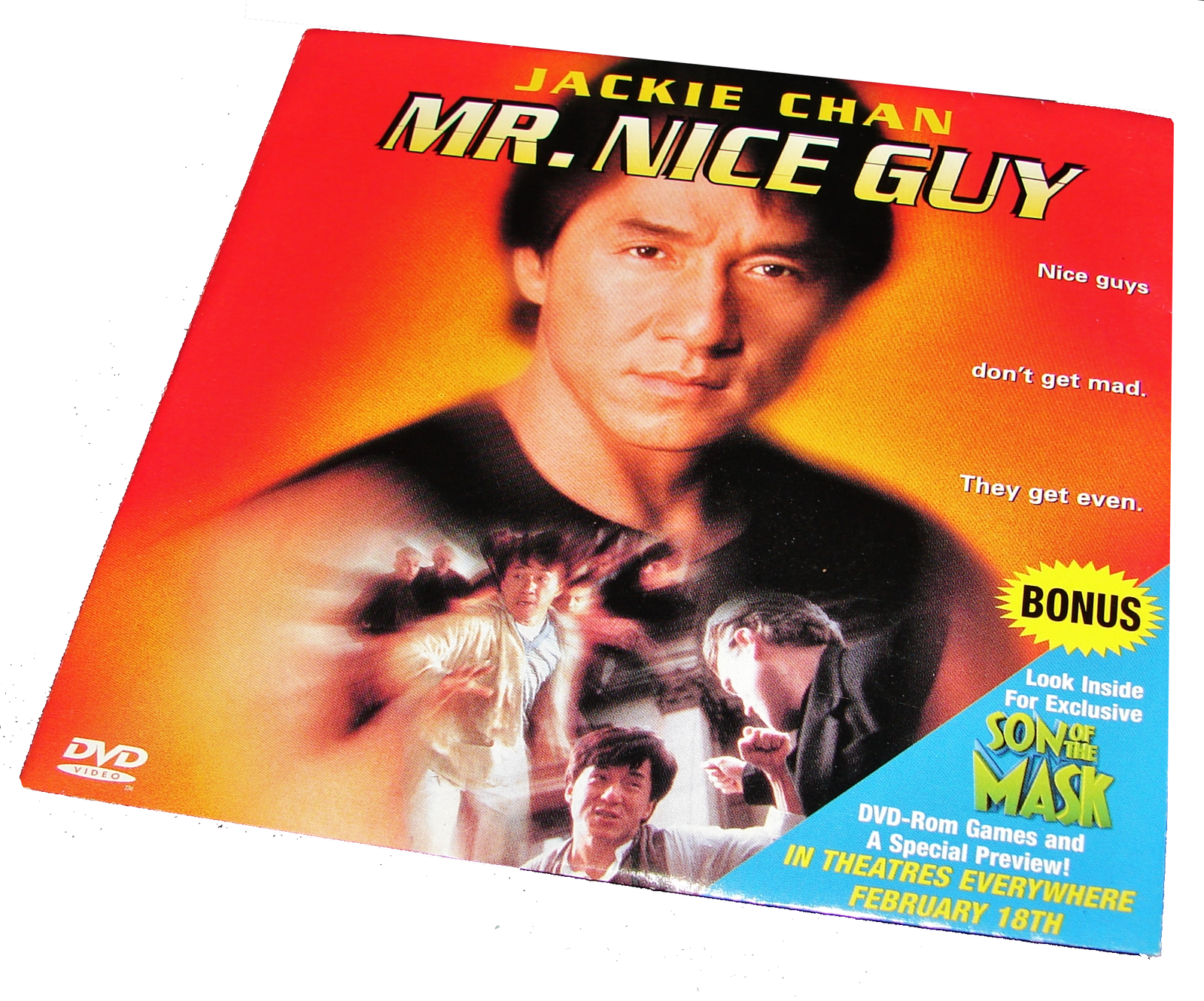 Primary image for MR. NICE GUY DVD Movie Jackie Chan Movie Papa John's Pizza Promo