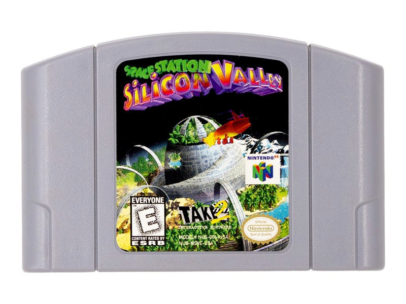 Space Station Silicon Valley Game Cartridge For Nintendo 64 N64 USA Version