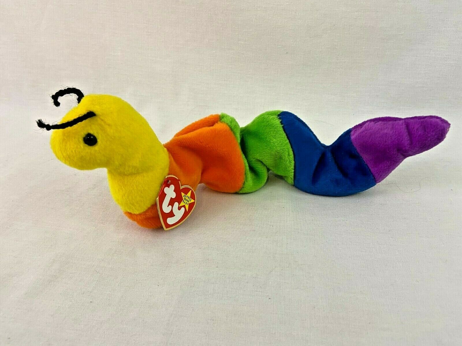 Ty Beanie Babies Inch Worm Buddy 1995 12" Retired