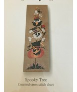 Barbara Ana Designs Counted Cross Stitch Pattern Spooky Tree Halloween Pumpkin - $11.99