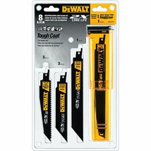 Dewalt - Dwa4101 Reciprocating Saw Blade Set, Wood/Metal Cutting, 8-Pack (Dwar8S - $64.99