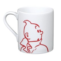 Tintin porcelain mug in gift box New Tintin