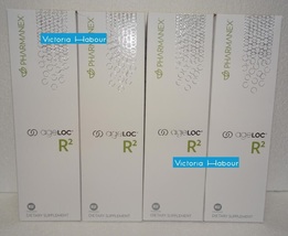 Four pack: Nu Skin Nuskin Pharmanex ageLOC R2, Day and Night 30 Days Supply x4 - $416.00