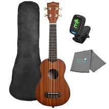 Ma Soprano Ukulele By Mk-S Bundle With A Tote Bag, Tuner And Lumintrail ... - $104.99