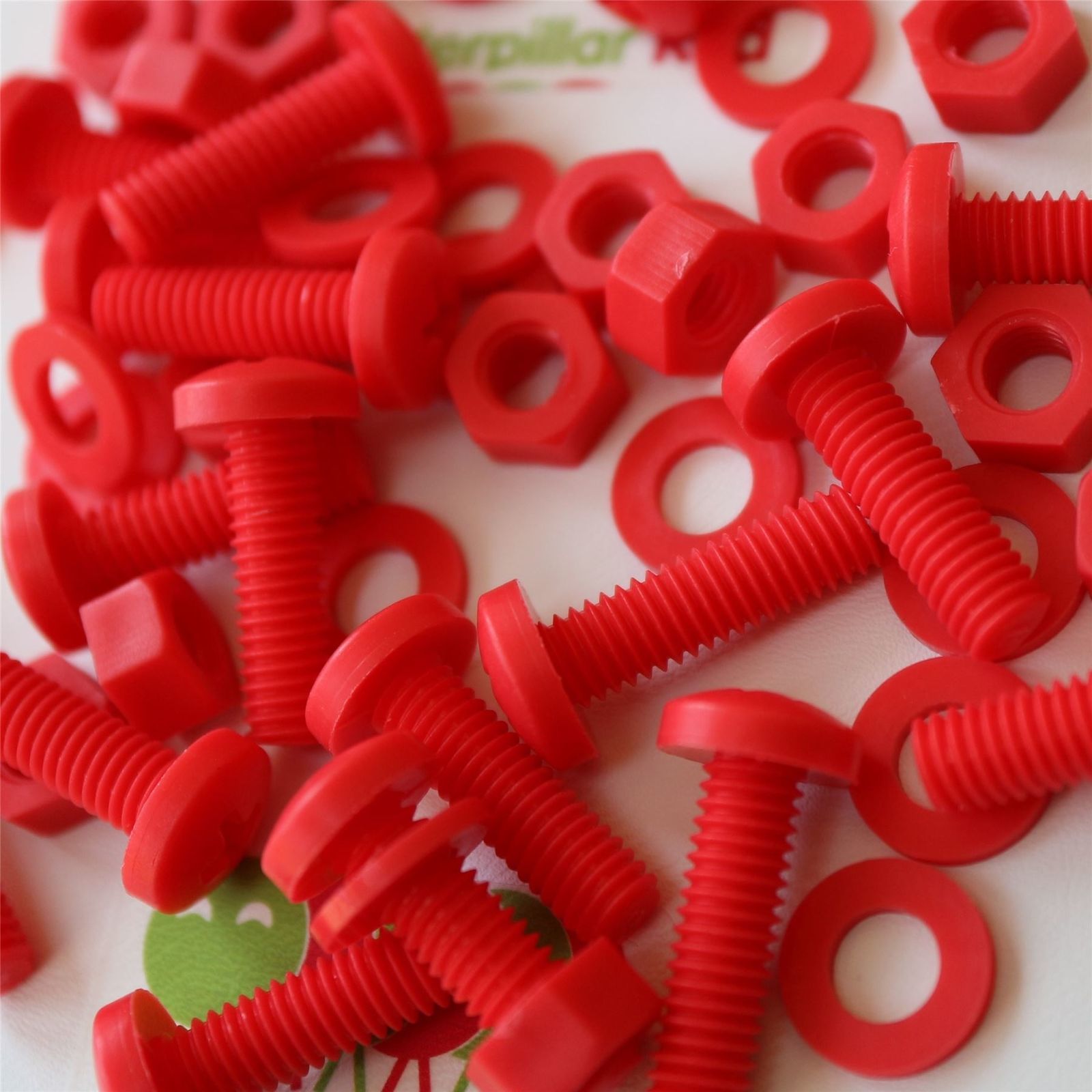 M3 x 20mm PP acr/ílico 20 x tuercas y tornillos avellanados con agujero transversal Polipropileno Blancos Pernos Tornillos y Tuercas de Pl/ástico anticorrosivo