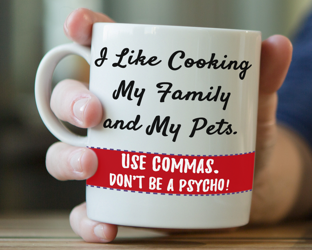 Funny Mug -I Like Cooking My Family & My Pets Psycho- Mugs for Him, Coffee Mugs