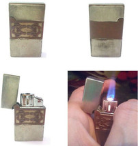Sigaretta a gas tascabile di qualità da lavoro in metallo rame accendino... - $39.17