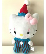 Xlarge Hello Kitty Plush Toy Clown Blue Suit w/ Stripes 18 inch. NWT Collectible - $35.27