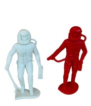 Astronauts MPC Army Men Toy Soldier plastic military figures vtg Marx Sp... - $14.80