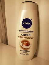 Nivea Moisturizing body wash care &amp; cocoa butter 16.9oz - $8.91