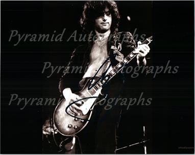 JIMMY PAGE Autographed Signed Photo w/Certificate of Authenticity ...