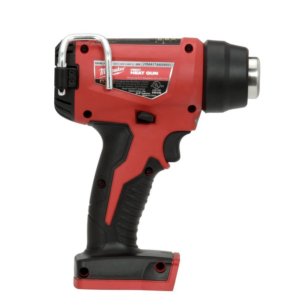 Milwaukee M18 18 Volt Lithium Ion Cordless Compact Heat Gun Tool Only Light Controls And Modifiers