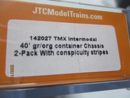 Jacksonville Terminal Company # 142027 TMX Intermodal 40' Container Chassis (N) image 4