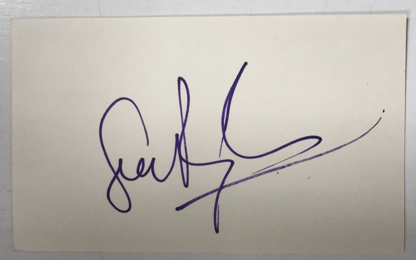 Gene Rayburn (d. 1999) Signed Autographed Vintage 3x5 Index Card ...