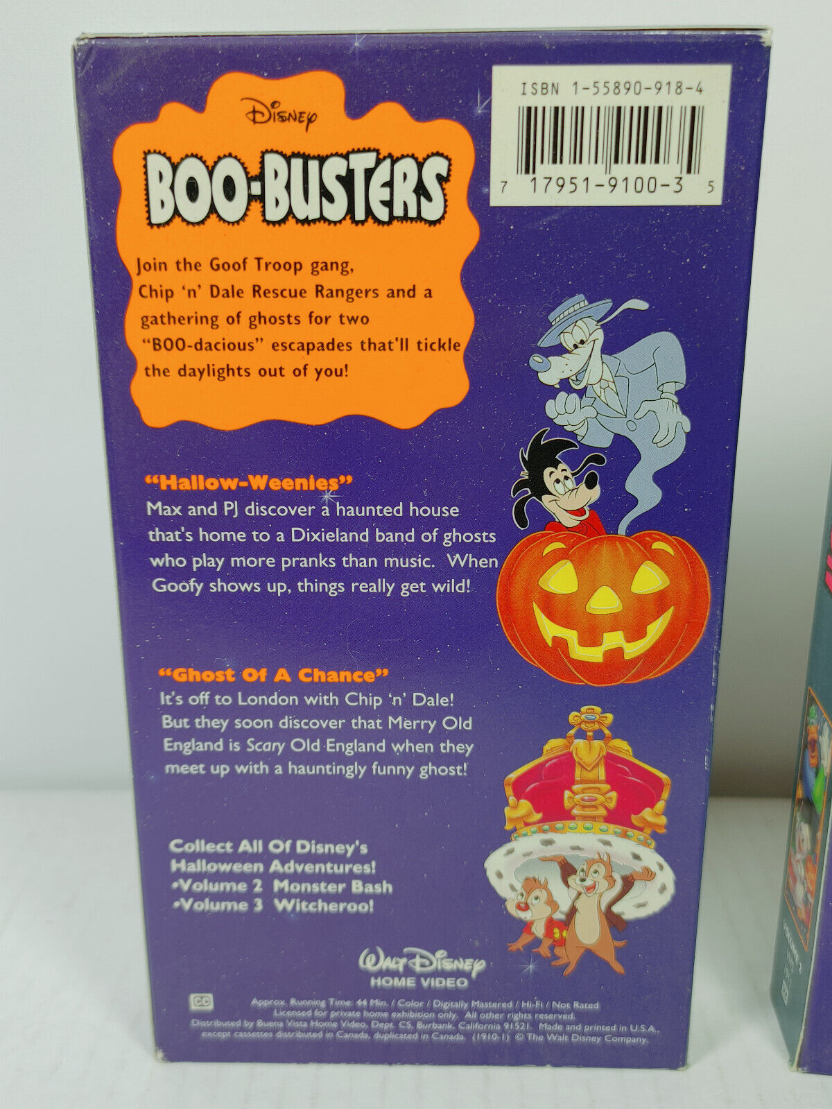 Disney VHS Lot Boo-Busters & Monster Mash and similar items