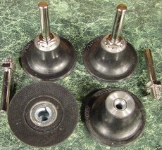 Two 2 Inch Roll Lock Holder / Mandrel Disc Pad Made In Usa Heavy Duty 1/4" - $19.99