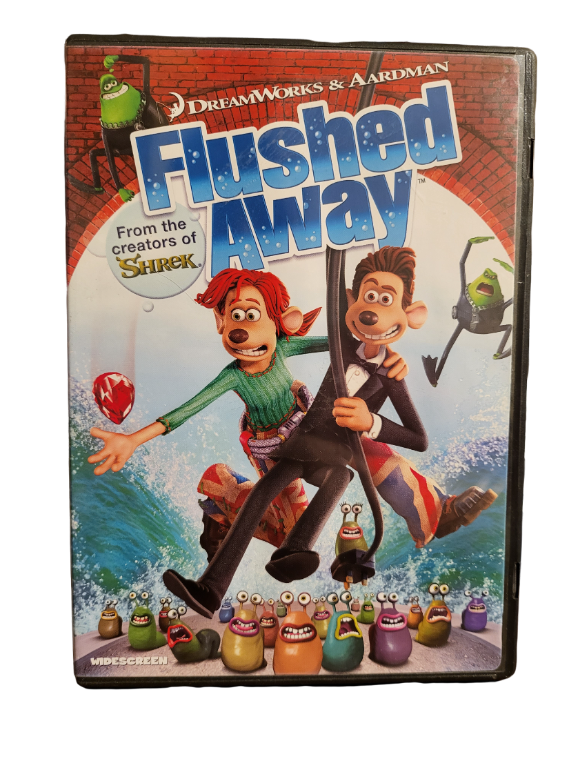 Flushed Away (DVD, 2007, Widescreen Version: Checkpoint) - DVDs & Blu ...