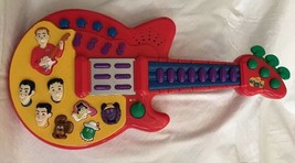 2003 The Wiggles Musical Red Guitar Songs Sounds Spin Master Music Fun Toy! - $13.99
