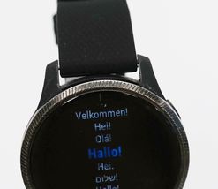 Garmin Venu Amoled GPS Smartwatch - Black with Slate Hardware ISSUE image 6