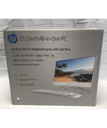 NEW HP 21.5&quot; All-in-One PC 22-dd0123w, Intel Pentium, 4GB DDR4, 128GB SSD - $296.00