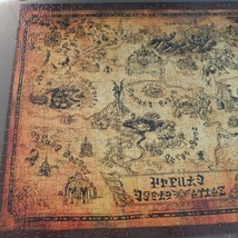 Legend of Zelda Collector&#39;s Edition Puzzle Hyrule Map 550 Pieces 18x24 U... - $14.52