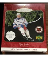 Hallmark keepsake ornament NHL Upper Deck Wayne Gretzky 1997 new in box ... - $12.87