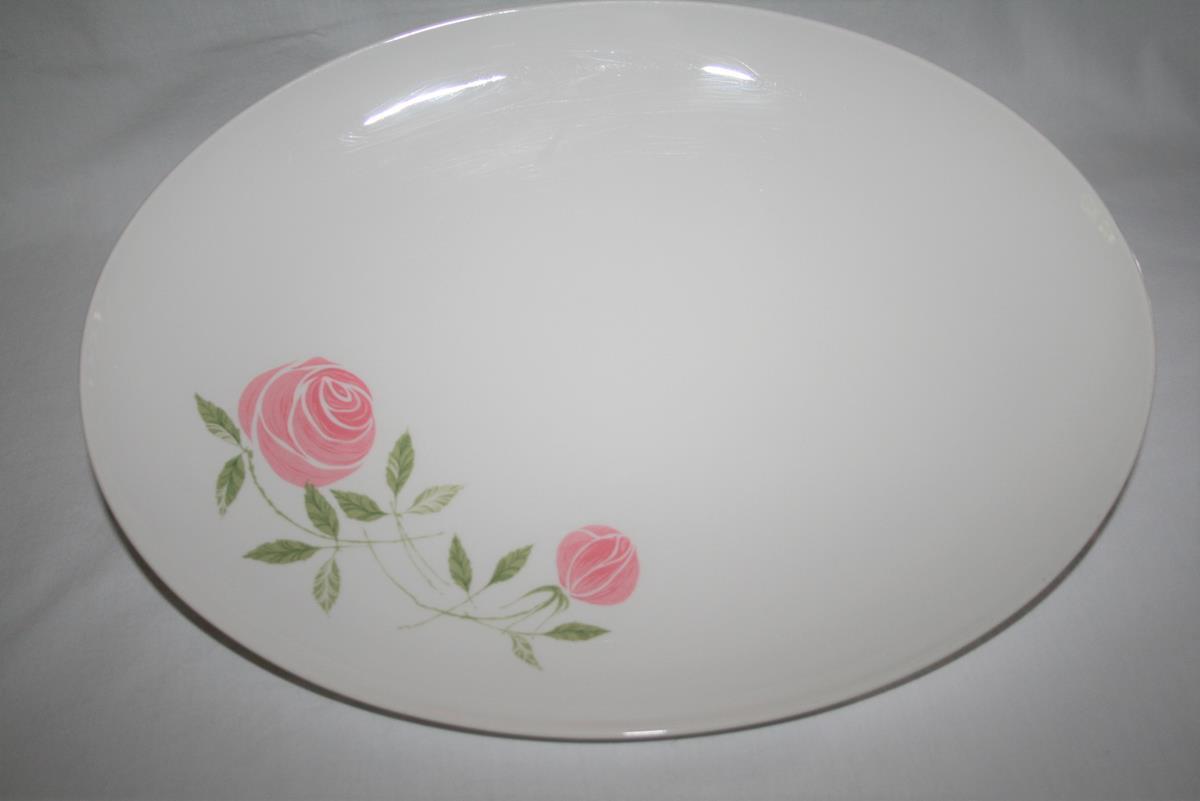 Primary image for Vintage FRANCISCAN Whitestone Ware Pink-A-Dilly 13" Platter EUC  #2282