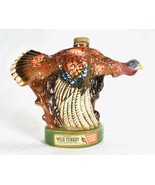 Vintage Austin Nichols Wild Turkey Whiskey Decanter No 3 Missing Wing/Lid - $29.69