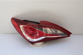 2013-16 Hyundai Genesis Coupe R-Spec Tail Light Lamp Driver Left LH image 1