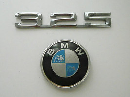 OEM BMW 325 EMBLEM, BADGE, CAR CHROME COLOR HARD RESIN 7&quot; LONG - $9.13