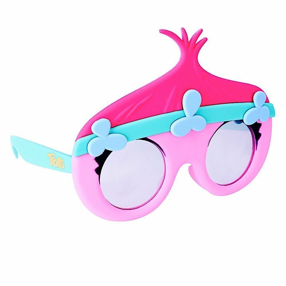 TROLLS PRINCESS POPPY Girls 100% UV Shatter Resistant Costume Sunglasses NWT $13 - $9.99