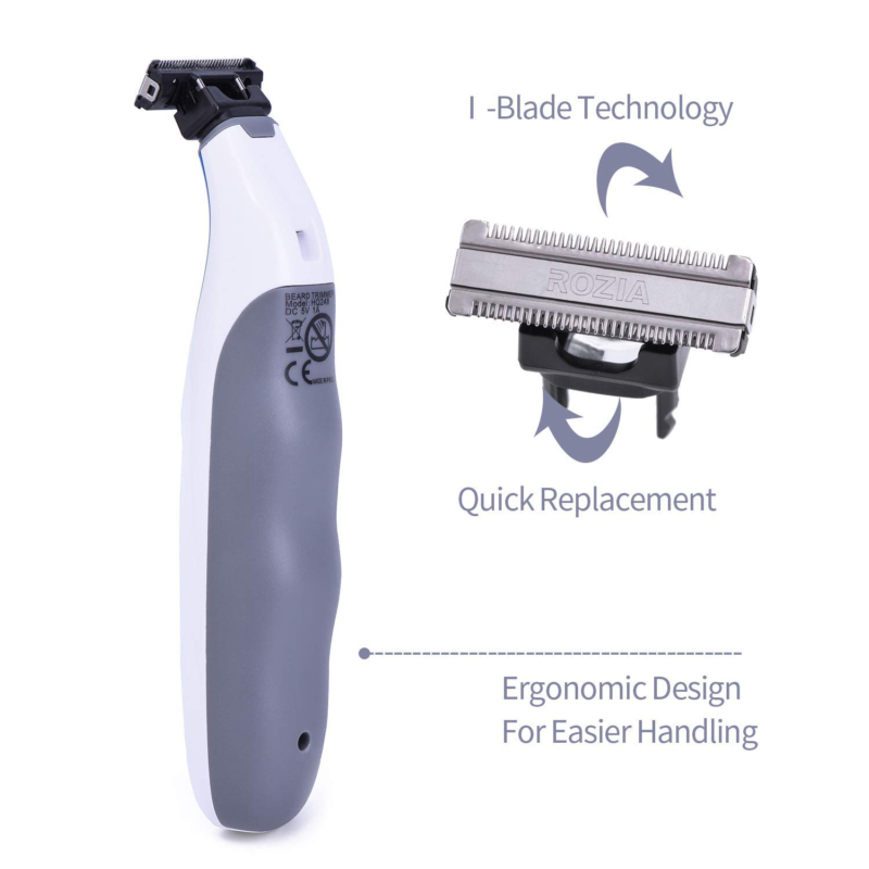 Beard Trimmer Electric Mustache Trimmer Shaver For Men Rechargeable