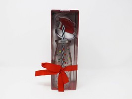 Holiday Time Bottle &amp; Cookie Cutter Set - New - $11.43