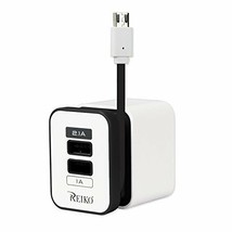 Reiko 2A5V USB Charger Travel Charger for Apple and Android Devices Colo... - $5.89