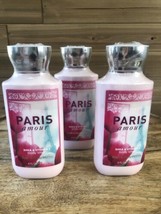 3 x Bath &amp; and Body Works Paris Amour Body Lotion 8 Oz - Sealed - $28.01