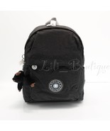 NWT Kipling KI2304 Dawne Small Backpack Travel Bag Polyamide Jet Black G... - $89.95