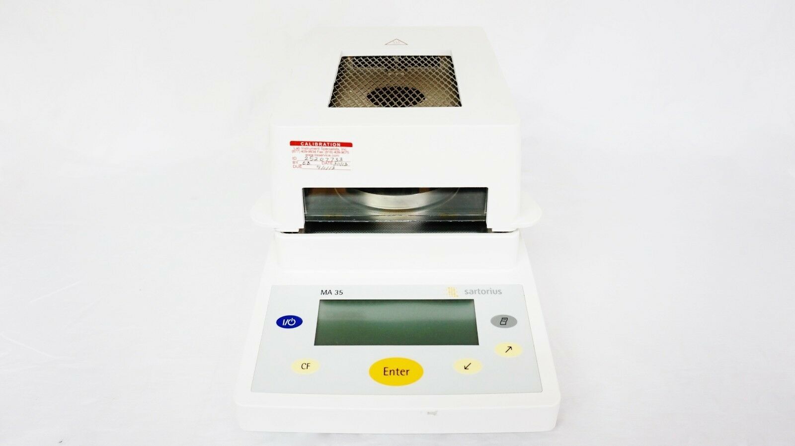 Sartorius MA35 Moisture Analyzer Fully reconditioned by LIS Moisture Analyzers