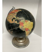 Replogle 12” Precision Globe Black RARE 1959 Pre-Hawaii / Post Alaska St... - $169.32