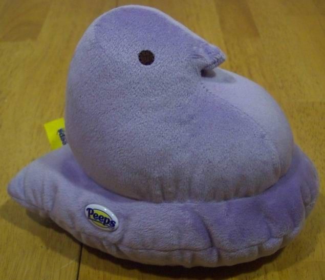 peeps chick plush