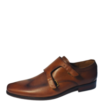 Florsheim Mens The Angelo Monk Shoes Loafers Leather Brown Cognac8 D - $85.18