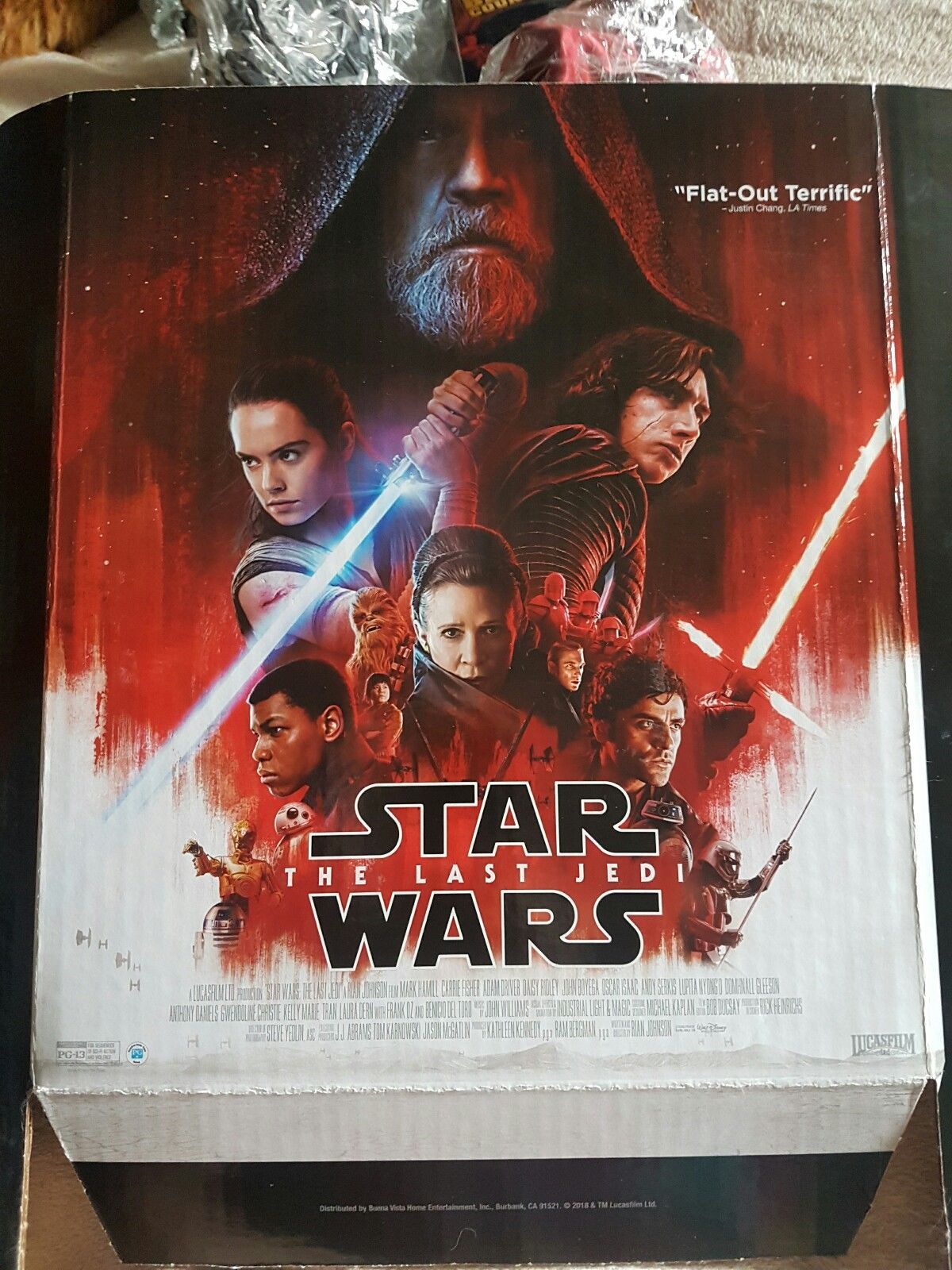 the last jedi dvd sales