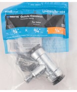 Watts Quick Connect Tee Valve 3/4 to 3/4 to 1/4 Brass LF4750-141404 - $21.49