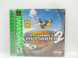 Tony Hawk's Pro Skater 2 (Sony PlayStation 1, PS1, 2000) Complete w Manual Hits - $12.86