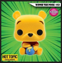 Funko Pop Winnie the Pooh Flocked Hot Topic Exclusive #252 image 2