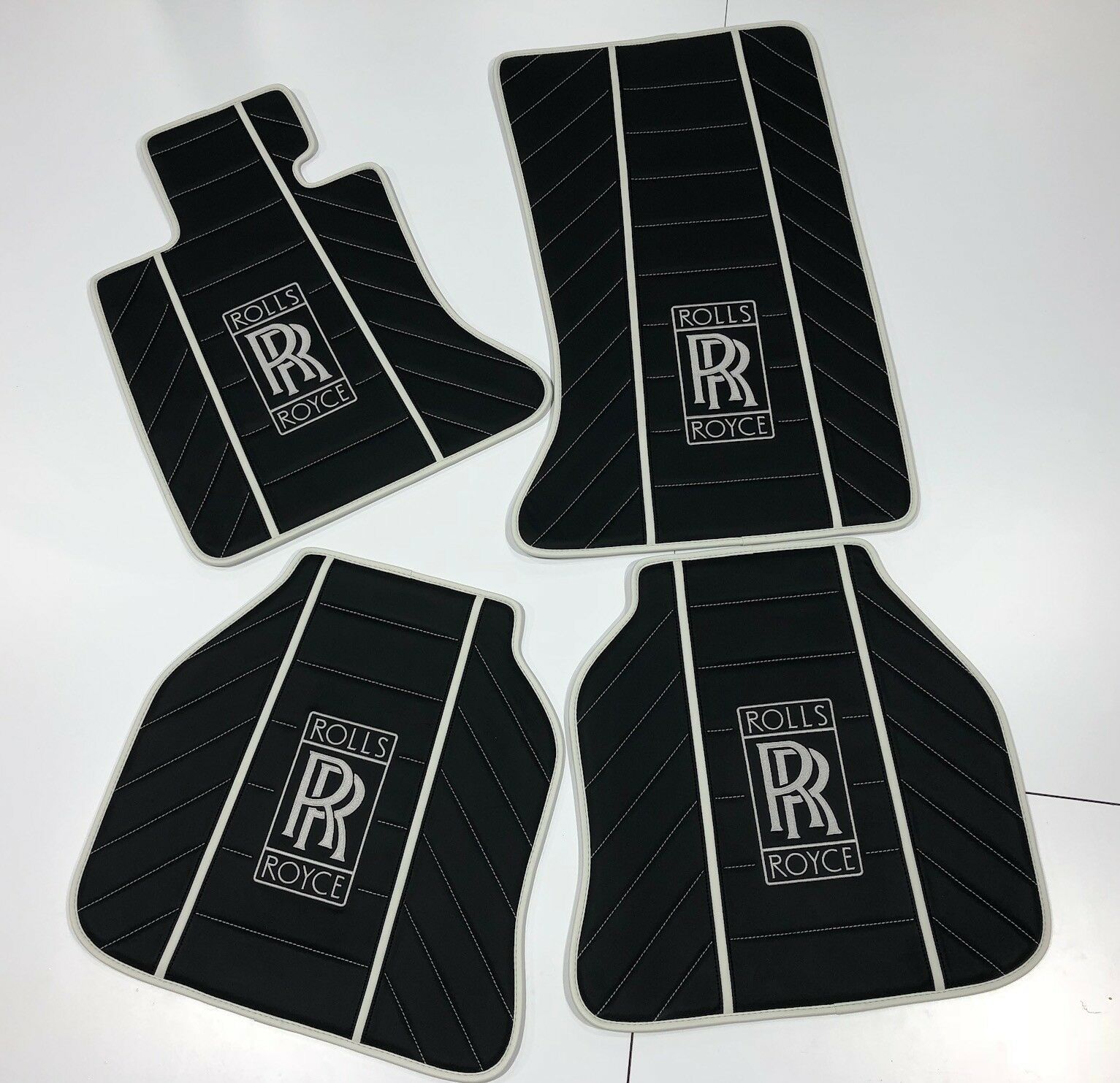 Rolls Royce Ghost, Dawn, Wraith, Phantom Eco Leather Floor Mats - Floor